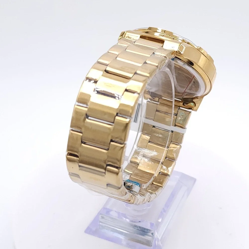 Invicta Specialty I 69031 Men's Gold Watch Silver Dial 42mm New